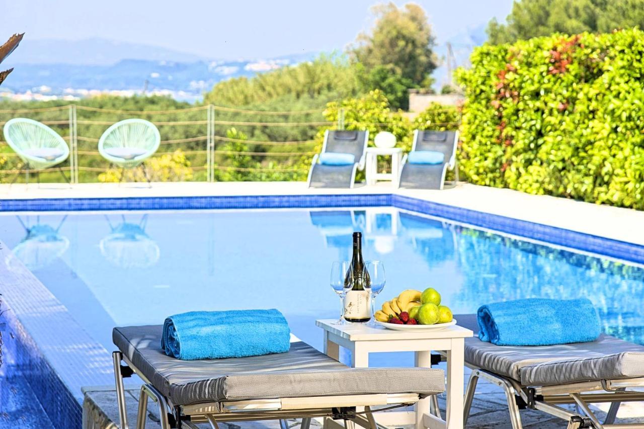 Cretan Mansion With Heated Swimming Pool Villa Jeorjúpoli Kültér fotó